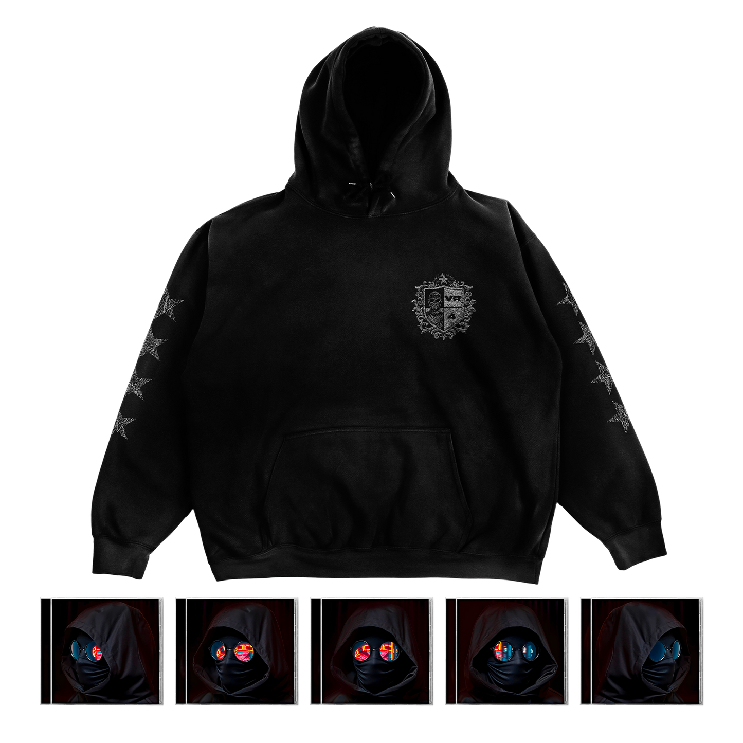 5 CDs "VRÉEL 4" + HOODIE